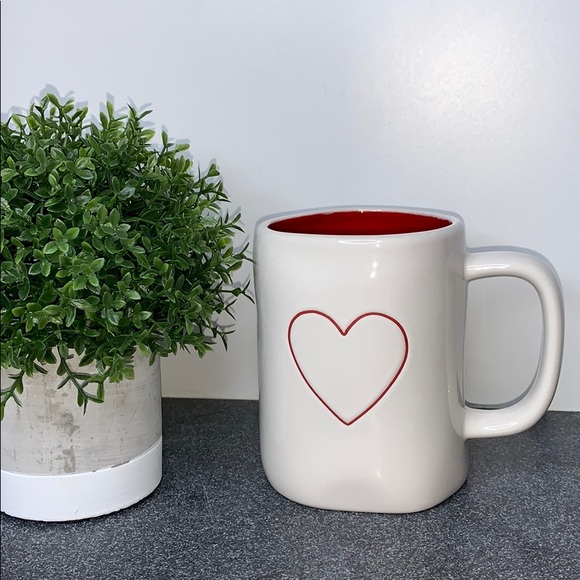 Rae Dunn Other - Rae Dunn Valentine’s Day Heart Mug
